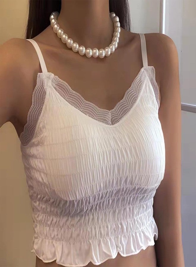 JAVARNV Chunky Pearl Necklaces for Women Pearl Necklace and Earring Set Dainty Gold Jewelry Set Wedding Jewelry Set for Bride Christmas Gifts Stocking Stuffers - Image 4